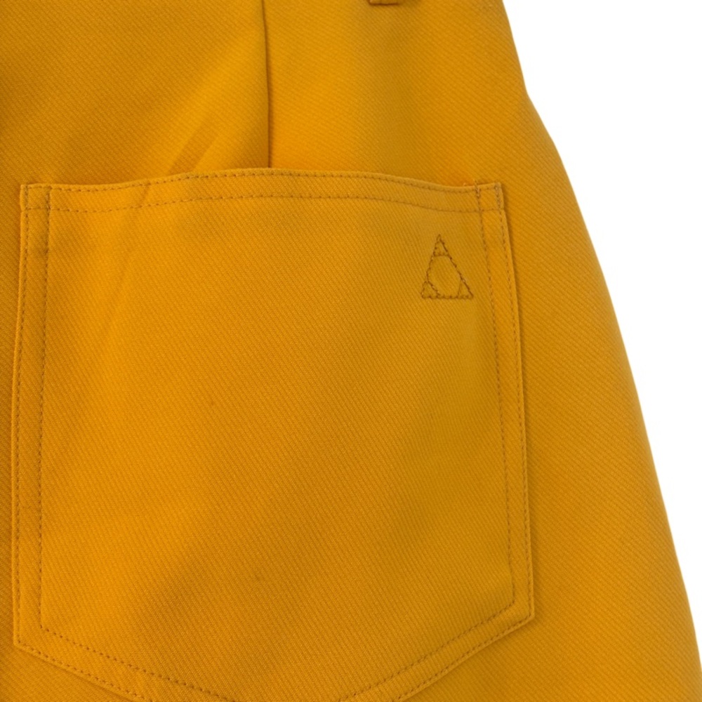 Vintage inspired UNIF High-Rise Cropped Tapered Pants in Yellow - Picture 5 of 12